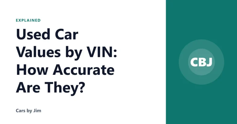 Used Car Values by VIN: How Accurate Are They?