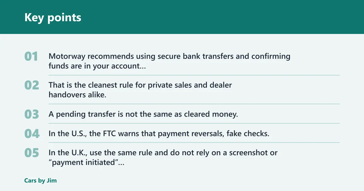 Key points: How should you handle payment?